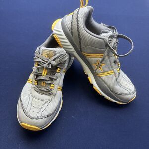 Converse One Star Grey And Gold Running Shoe Women's 8
